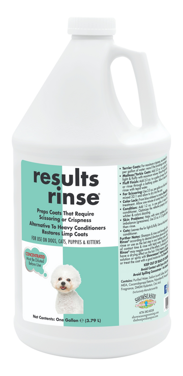 Results Rinse® Pet Conditioner | Showseason®