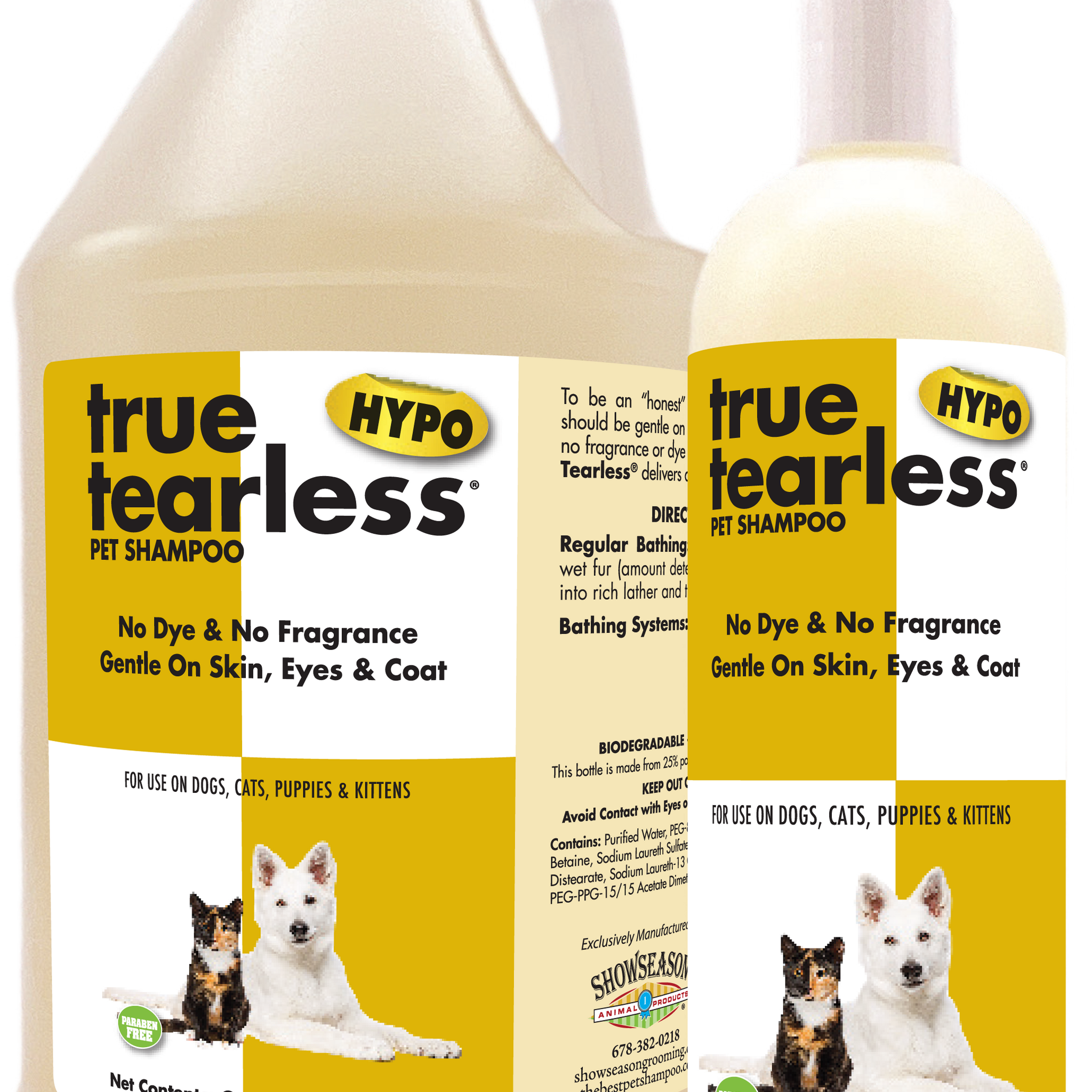 True Tearless® Hypoallergenic Pet Shampoo | Showseason®