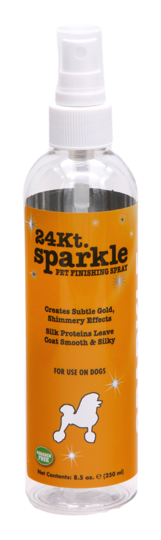 24 Kt. Gold Sparkle Pet Spray 8.5 oz. | Showseason®
