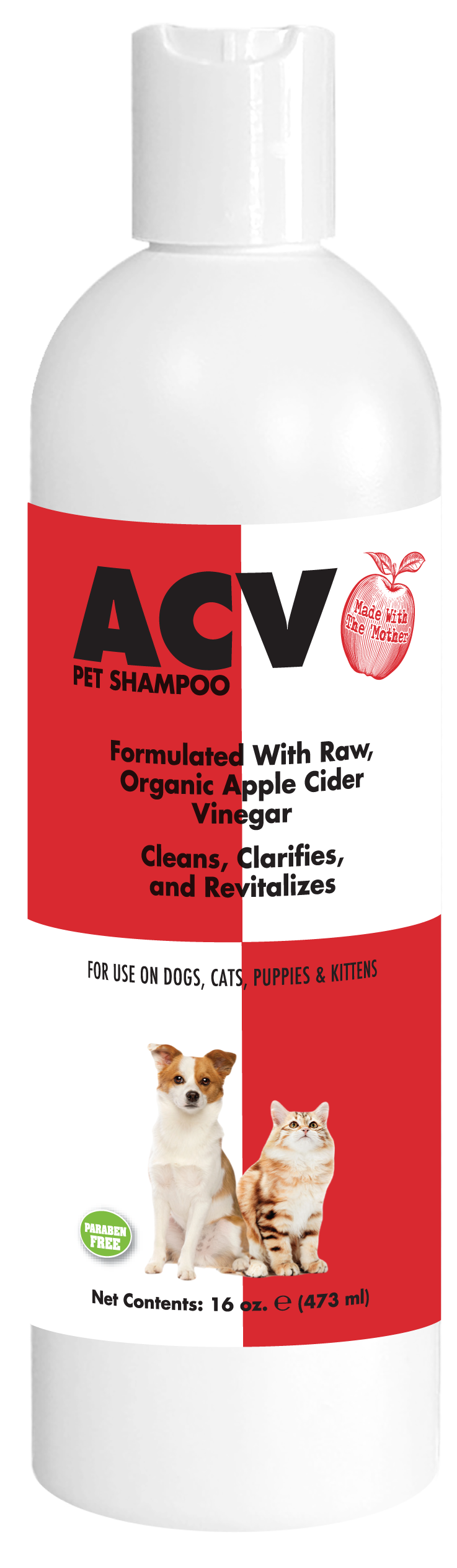 ACV Pet Shampoo (Apple Cider Vinegar)