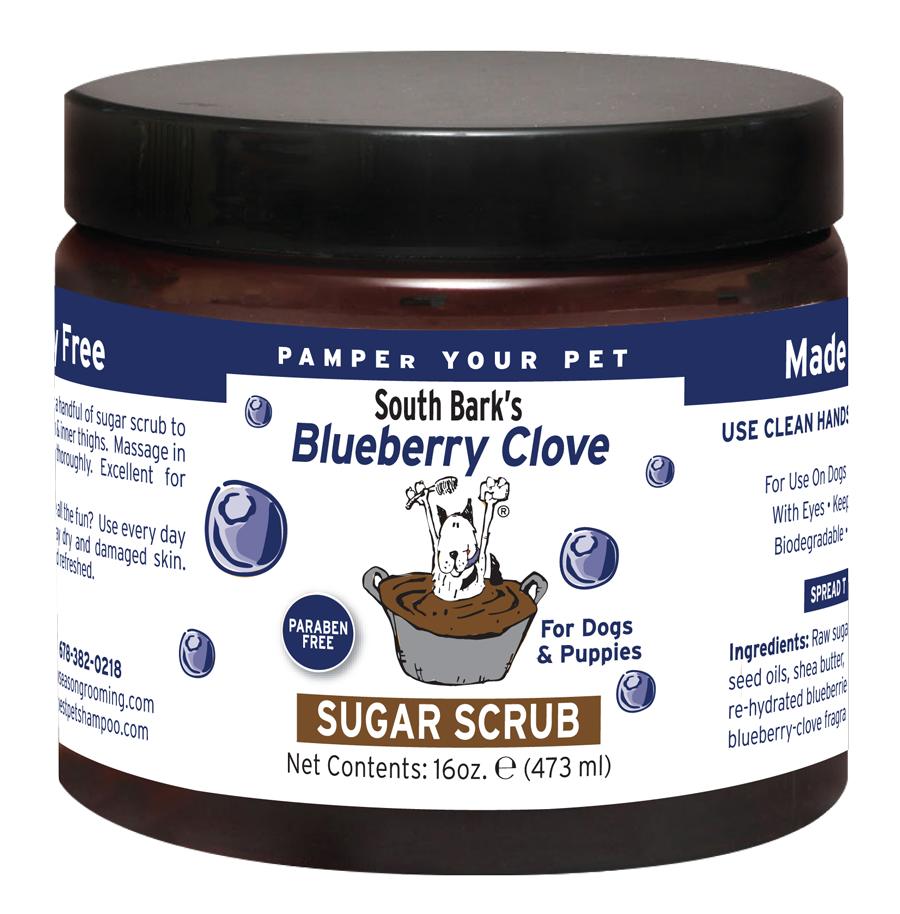 Blueberry-Clove Sugar Scrub 16 oz. | South Bark