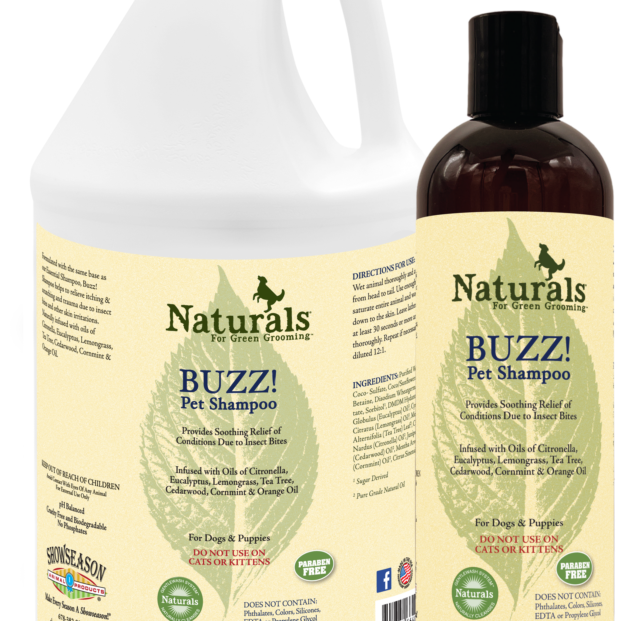 Buzz! Flea & Tick Shampoo | Naturals™