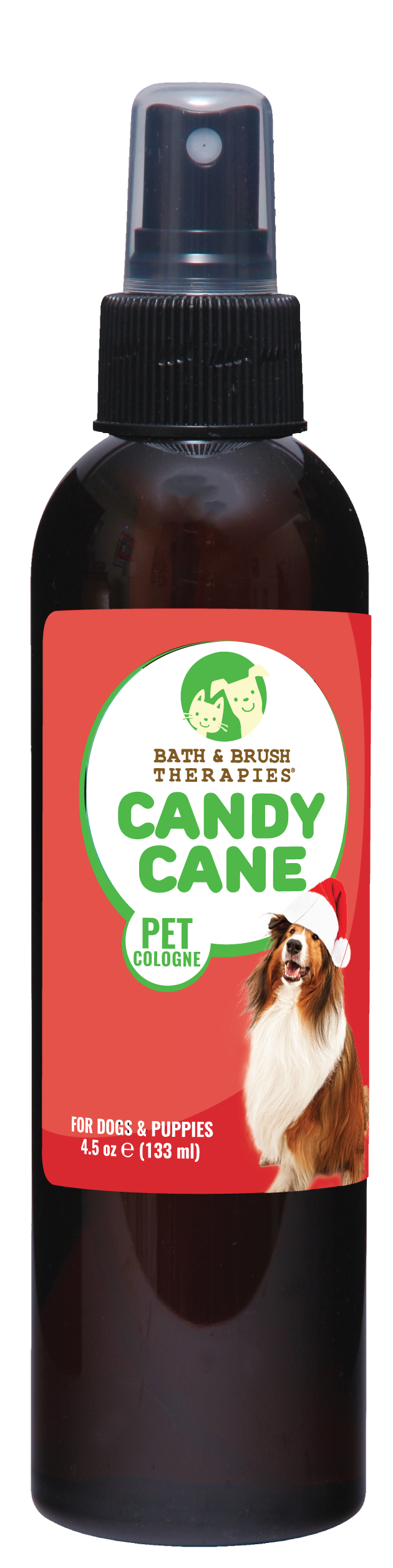 Candy Cane Pet Cologne