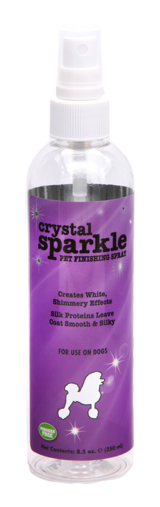 Crystal White Sparkle Spray 8.5 oz. | Showseason®