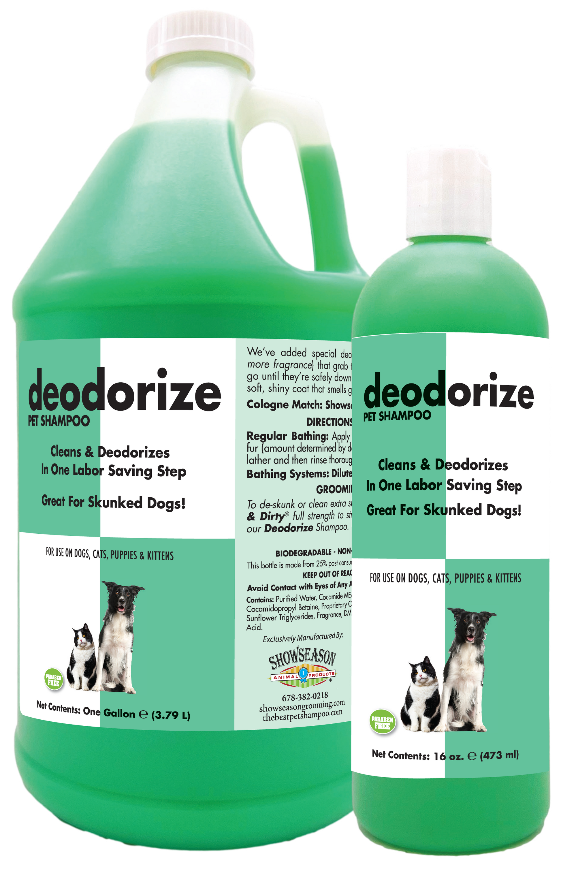 Deodorize Pet Shampoo