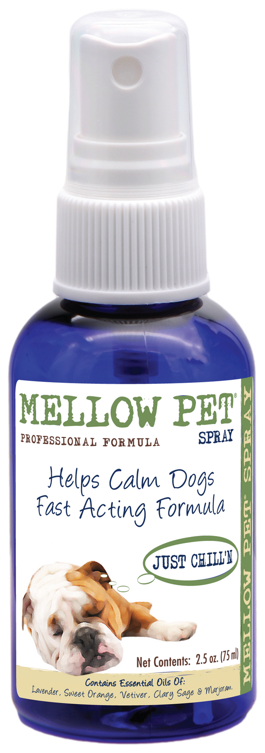Mellow Pet® Natural Calming Spray for Dogs | Showseason®
