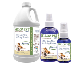 Mellow Pet® Natural Calming Spray for Dogs | Showseason®