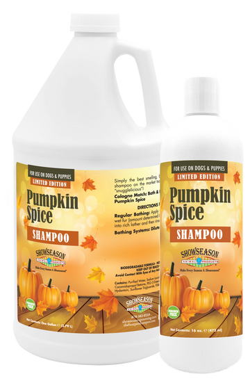 Pumpkin Spice Dog Shampoo | Showseason®