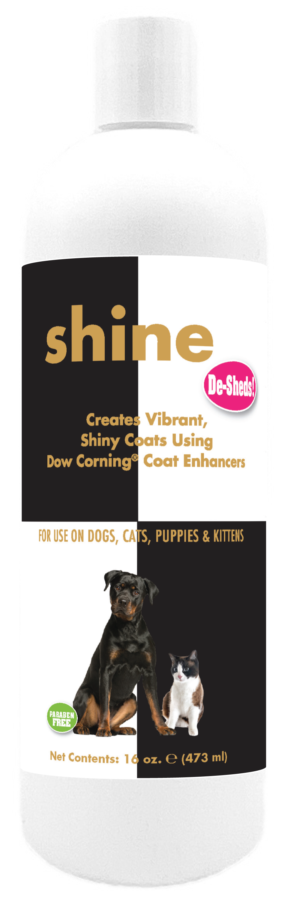 Shine De-Shed Pet Shampoo