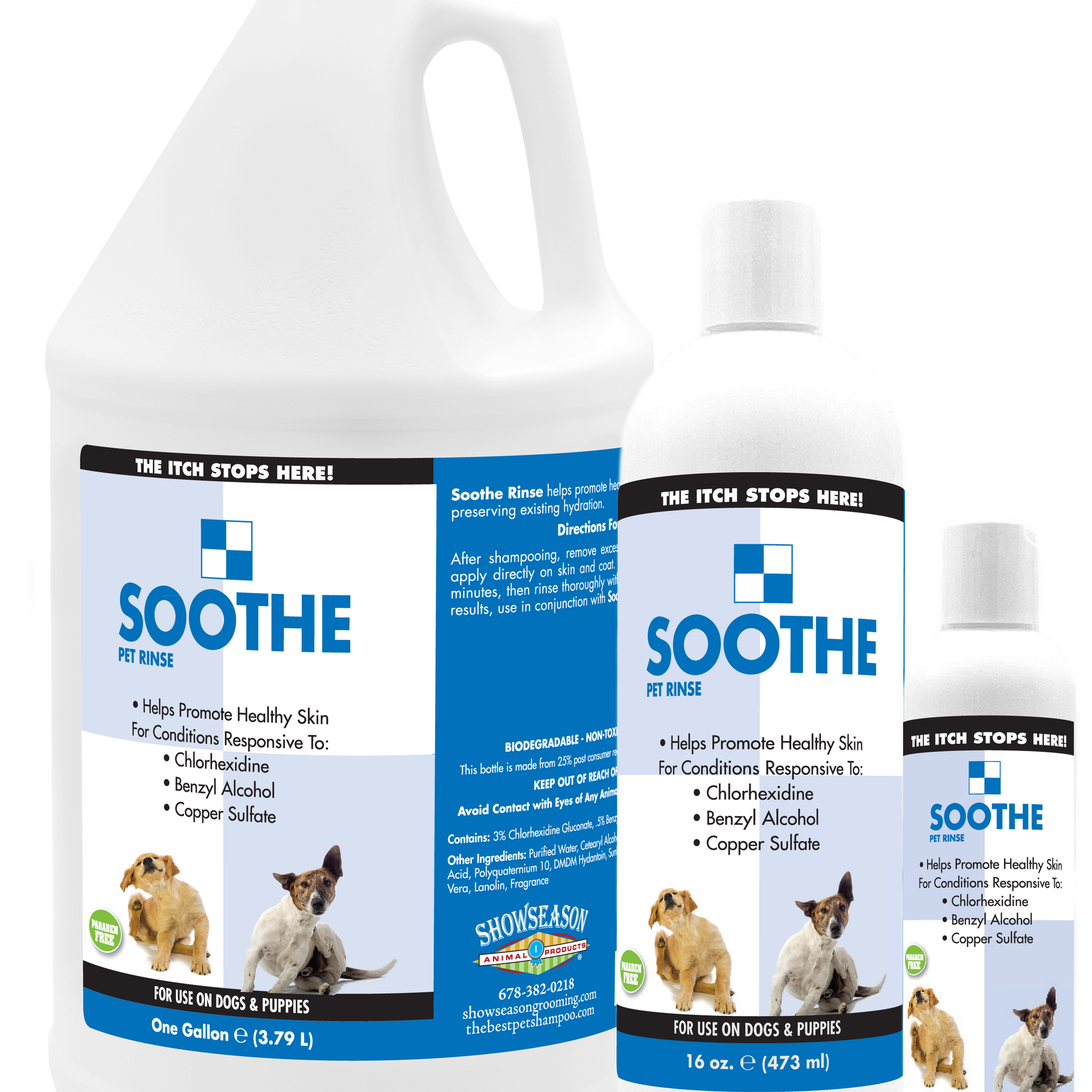 Soothe™ MEDICATED Rinse & Conditioner | Showseason®