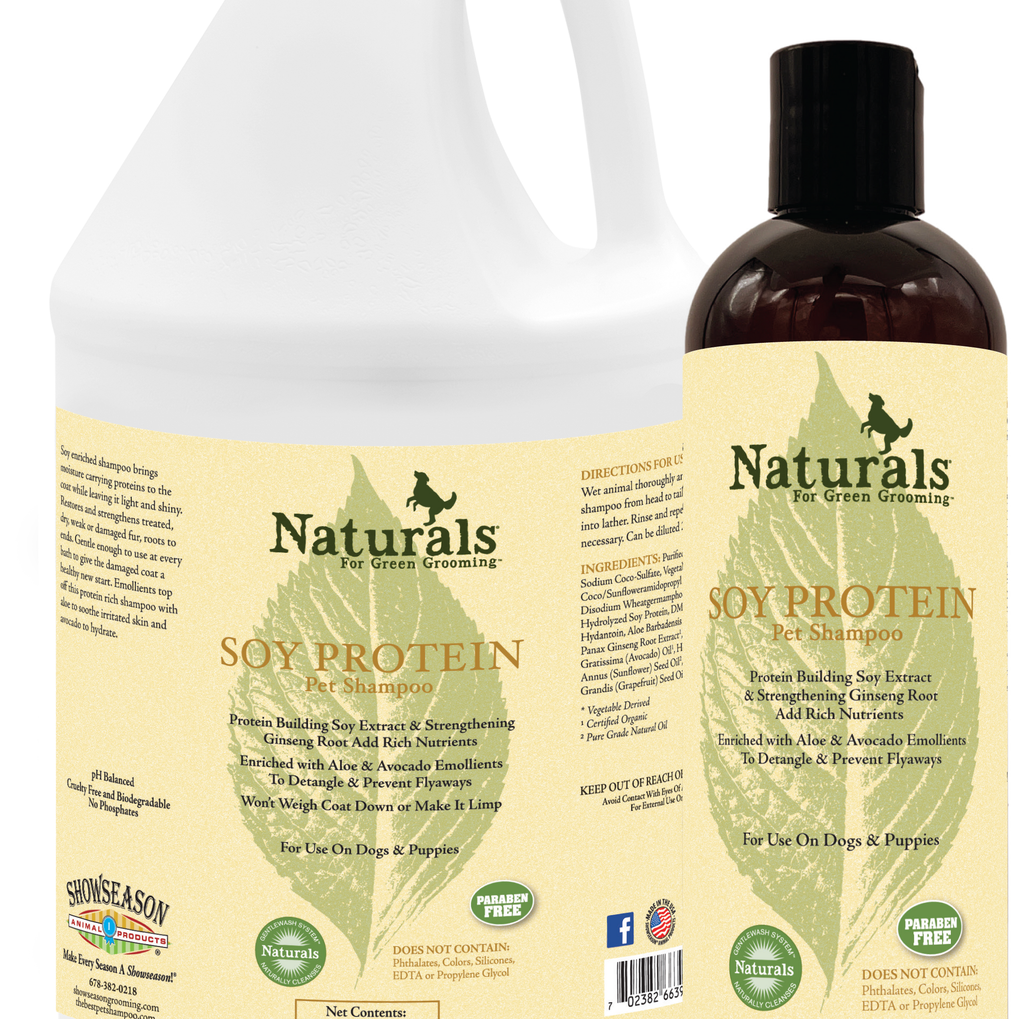 Soy Protein Pet Shampoo | Naturals™