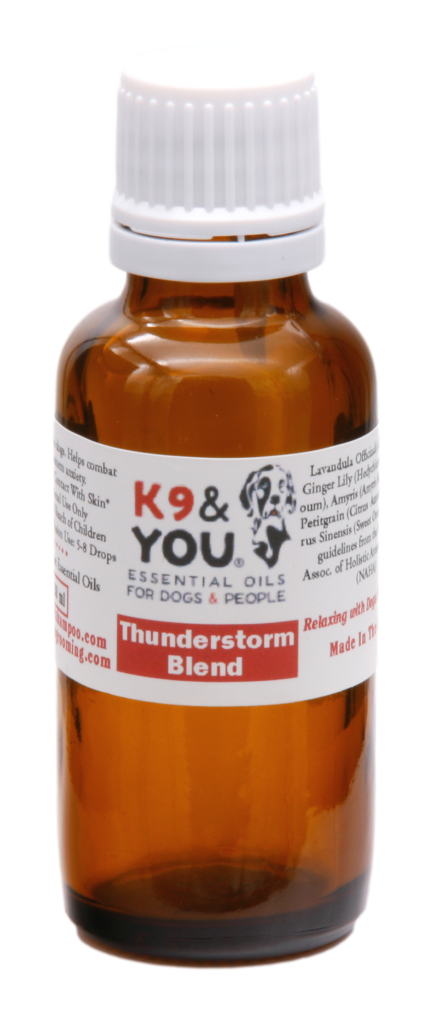 Aromatherapy Oil Blend Thunderstorm 30 ml | K9&You®