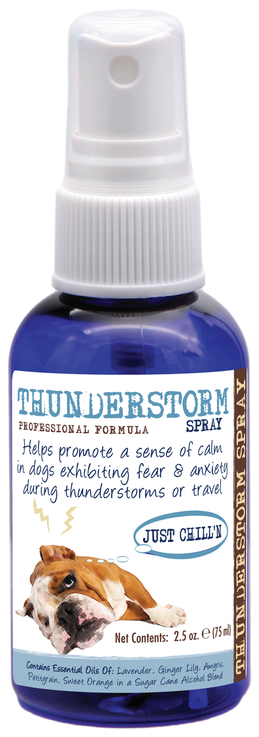 Thunderstorm Natural Calming Spray for Dogs | Showseason®