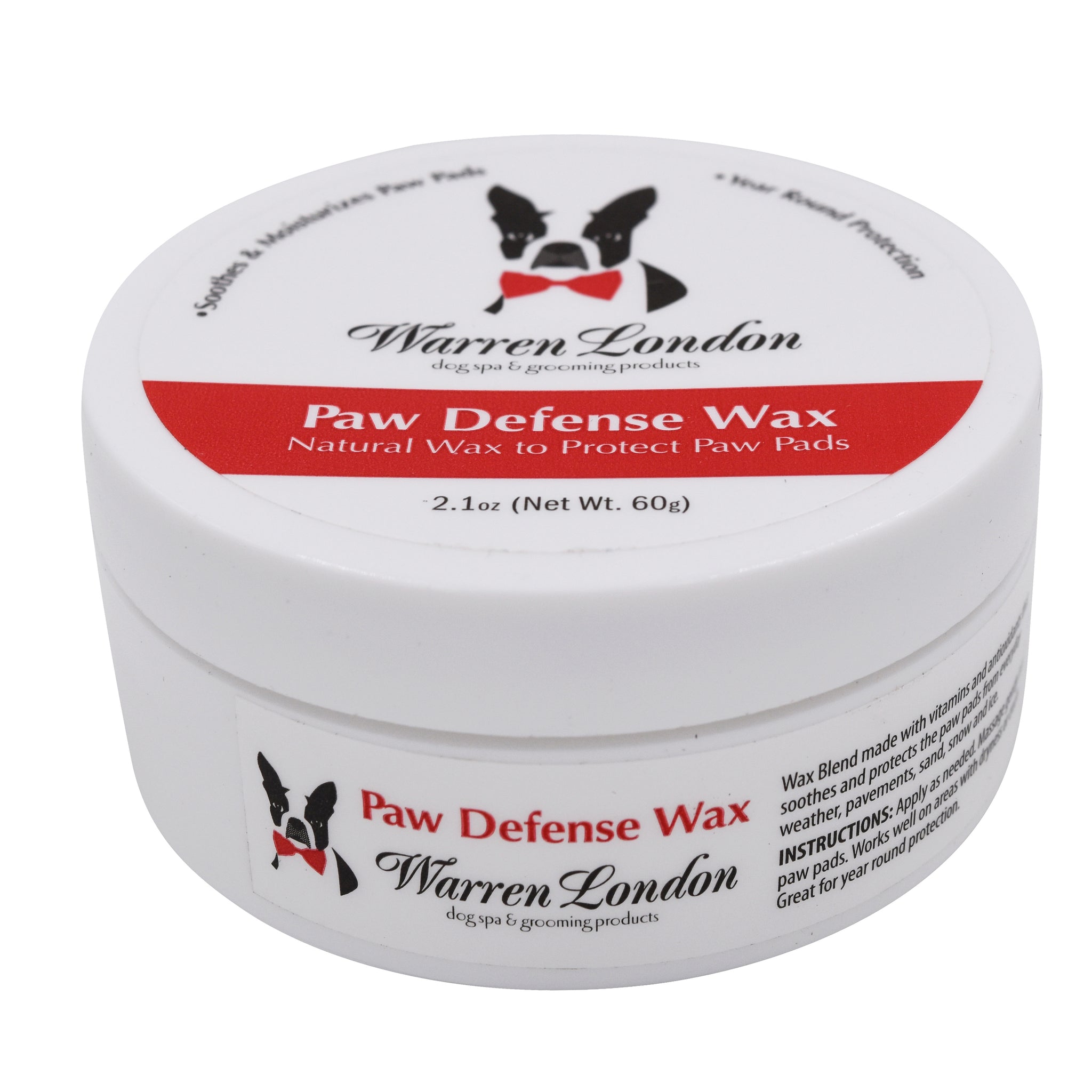 Paw Defense Wax 2.1 oz. | Warren London