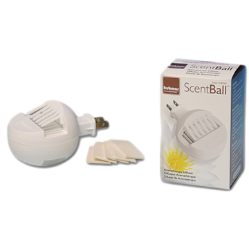 Plug-In Aromatherapy Scent Ball Diffuser -- Diffuses 300 Sq. Ft.
